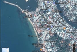 Vị trí giữa trung tâm thị trấn Dương Đông của khách sạn Thiên Phú Nghĩa Phú Quốc